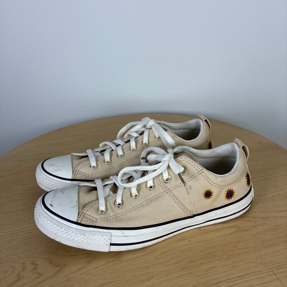 Converse Chuck Taylor All Star Madison Festival Sunflowers Sneakers Women's 10 - Picture 5 of 7